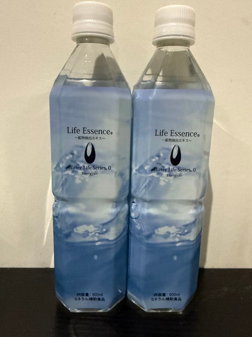 新品未開封ライフエッセンス エコウォーター ポタポタクラブ 600ml 2本