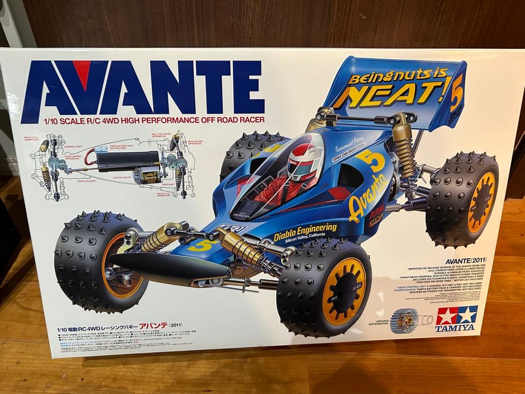 AVANTE 1/10 RC アバンテ2011 新品、未使用品