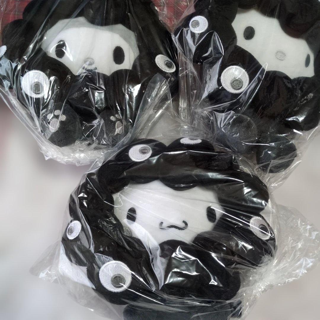 【Мサイズ３体】サンリオミャクミャク なりきりぬいぐるみブラック（マイメロディ)