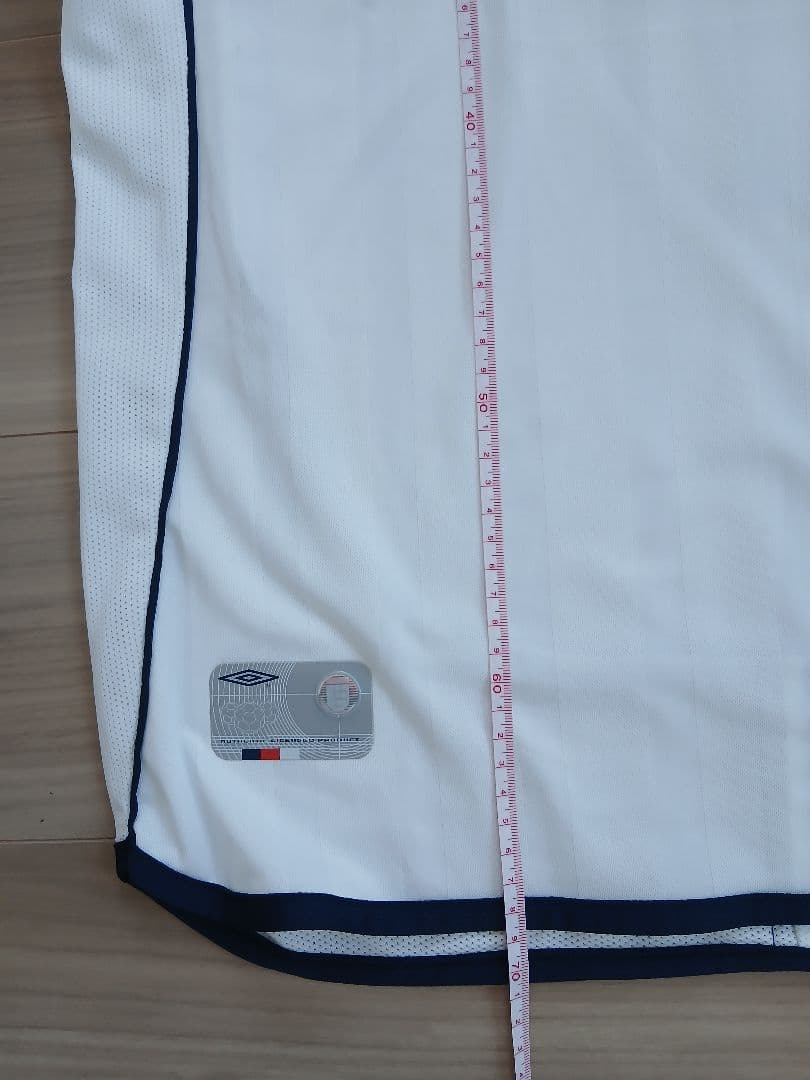 美品　Umbro イングランド代表 長袖ユニフォーム ベッカム 7番