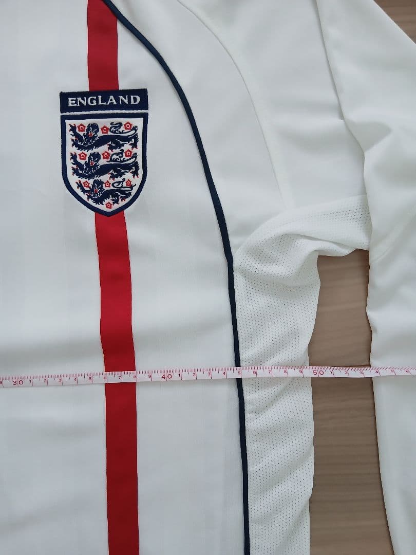 美品　Umbro イングランド代表 長袖ユニフォーム ベッカム 7番