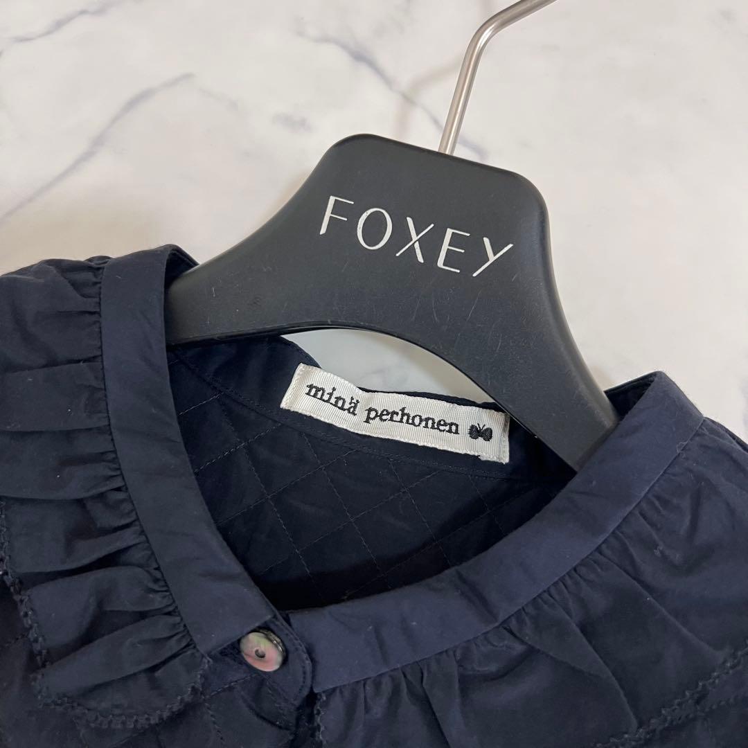 mina perhonen rosee キルティング シャツ ブラウス