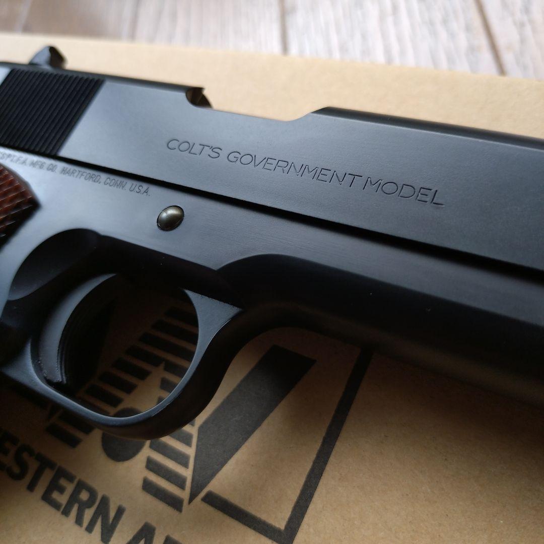 ウエスタンアームズ　コルト　シリーズ 70　ガンブラックver.