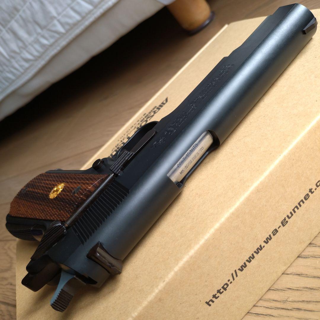 ウエスタンアームズ　コルト　シリーズ 70　ガンブラックver.