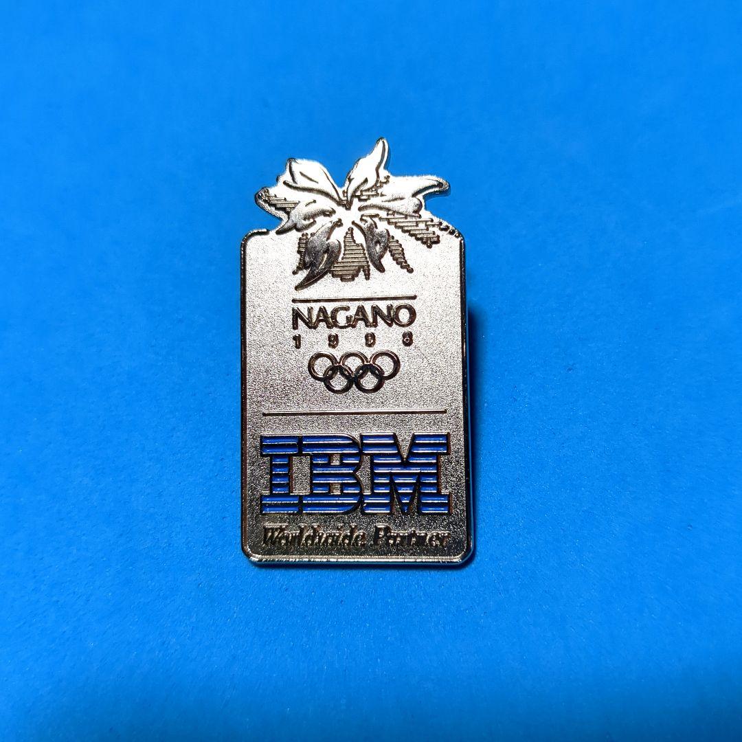 長野オリンピック　IBMピンバッジVIP