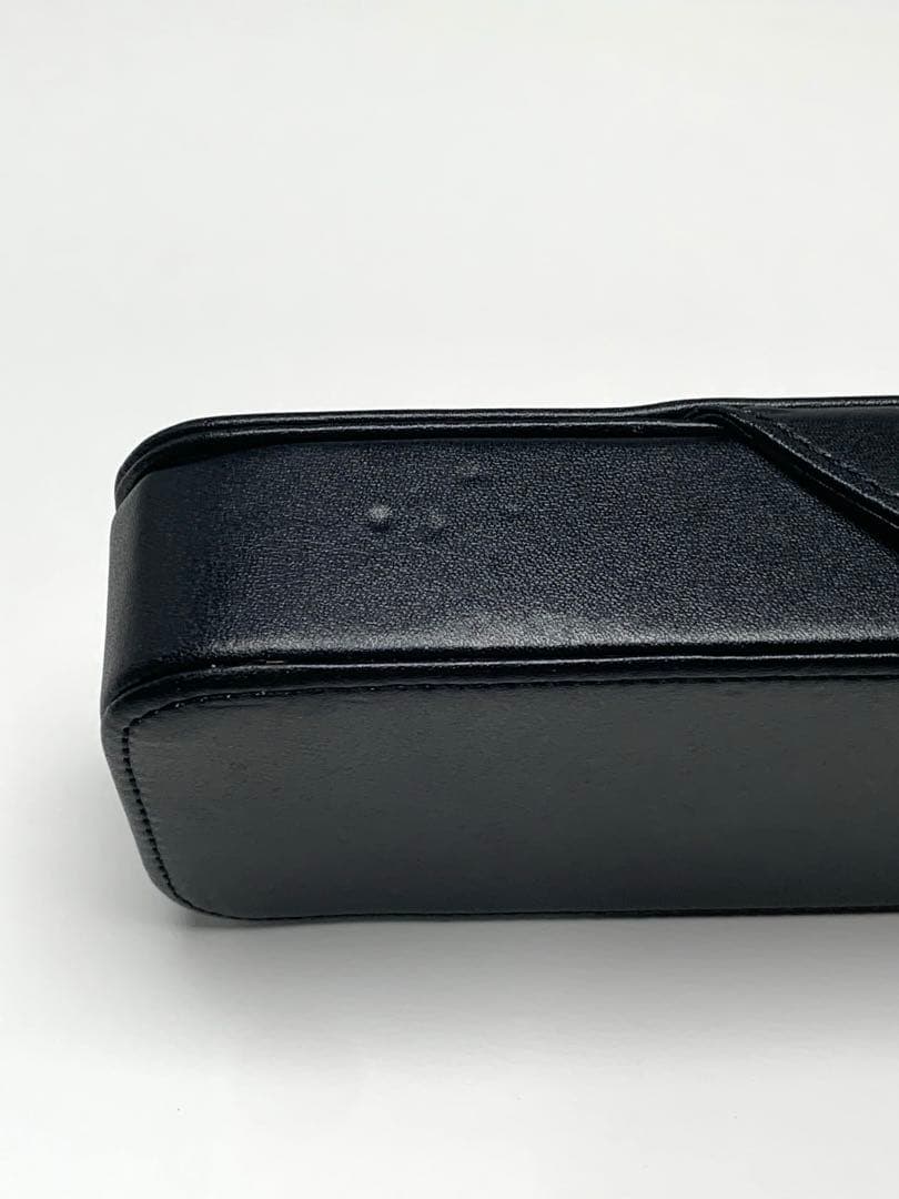 伊東屋 ITOYA 革製 レザーペンケース ブラック