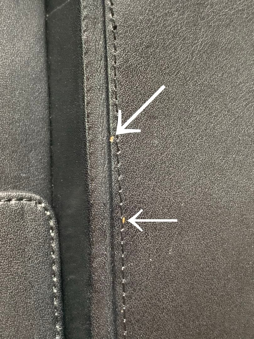 伊東屋 ITOYA 革製 レザーペンケース ブラック