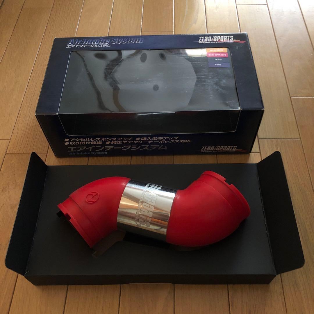 ZERO/SPORTS エアインテークシステム レッド