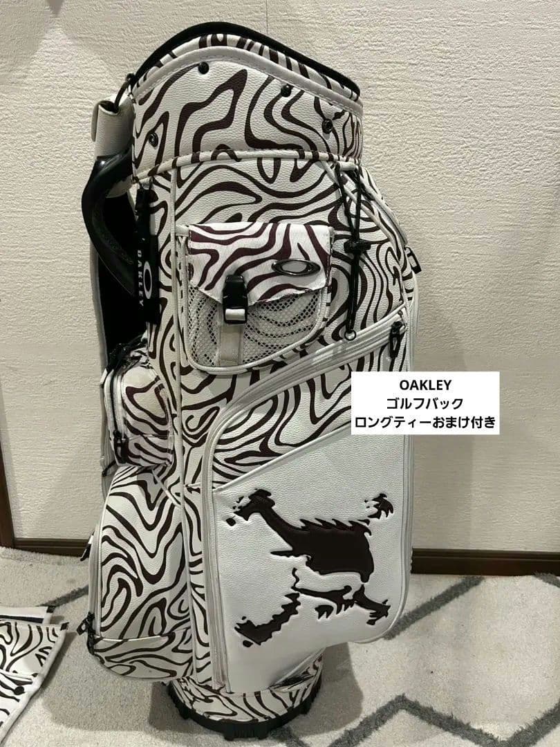 えいちーー様ゼブラ柄 ゴルフキャディバッグ OAKLEY