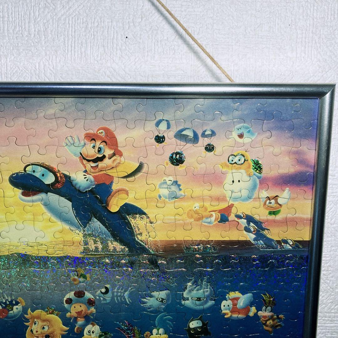 スーパーマリオワールド　マリオアドベンチャー　南の島　ジグゾーパズル完成品