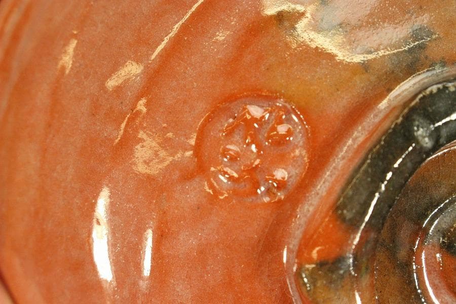 茶道具 嶋台茶碗 松楽造 金銀一双 箱入 725