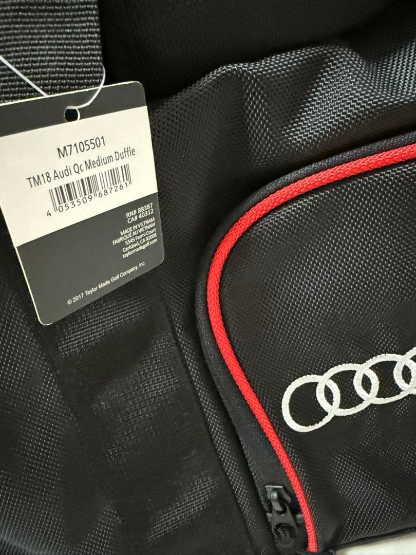 未使用品 テーラーメイド Audi quattro Cup ダッフルバッグ