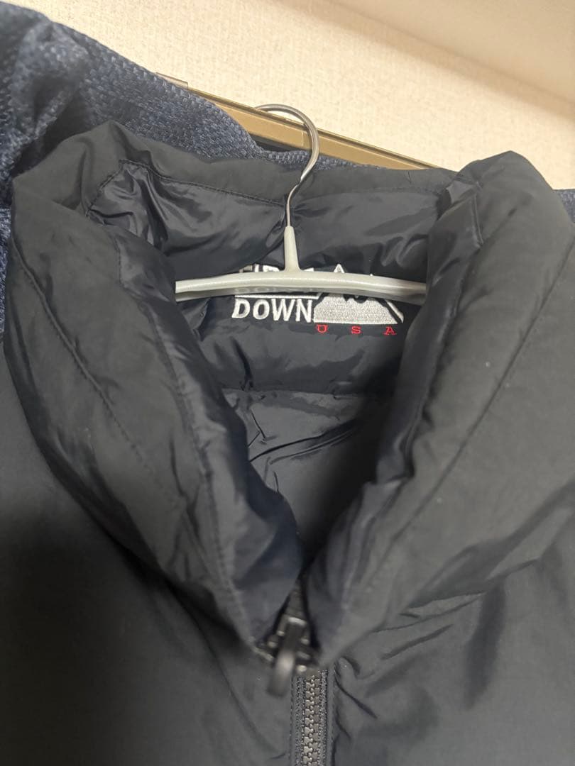 激レアサイズ FIRST DOWN ダウンジャケット リバーシブル ペイズリー