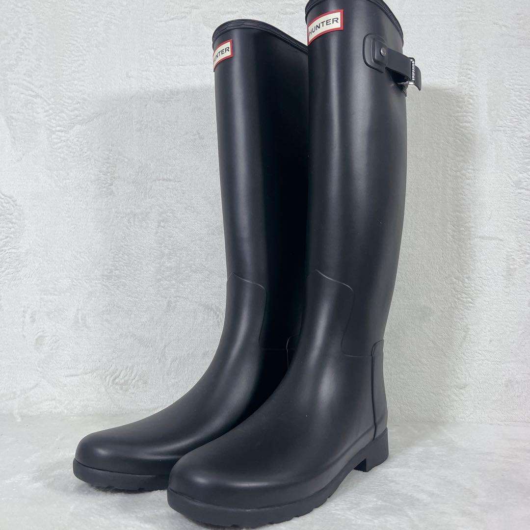 未使用級✨ハンター リファインドトール 長靴 レインブーツ 大草直子さん UK6