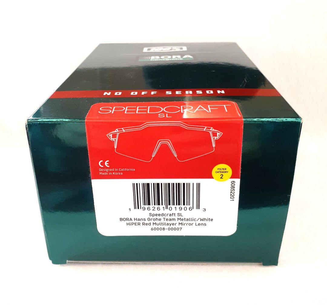 100% Speedcraft SL BORA ワンハンドレッド サングラス