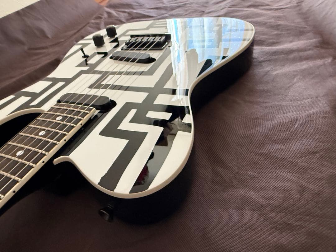 TEJ-75 リフィニッシュ済み　布袋モデル フェルナンデス ブラックライン