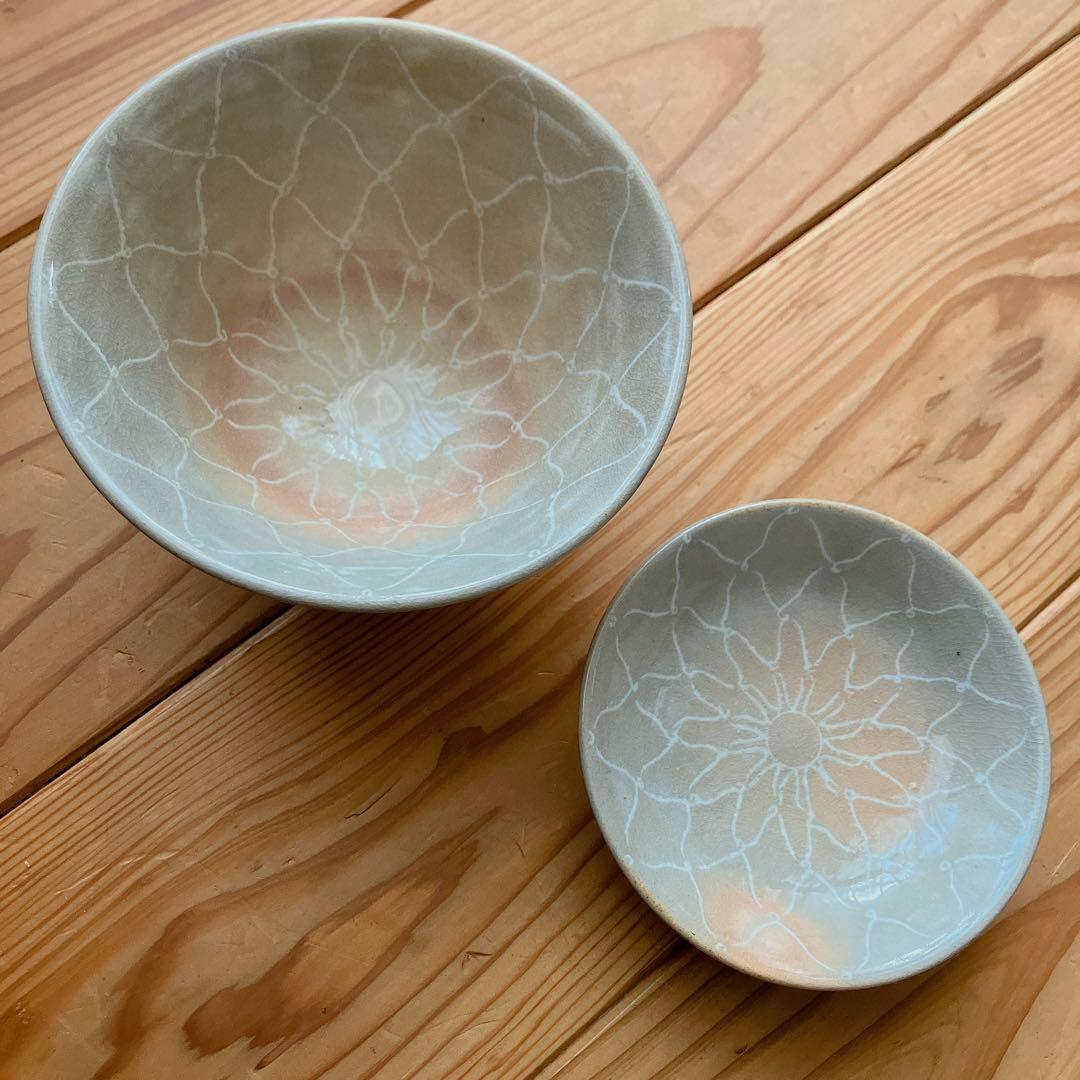 十四代　坂倉新兵衛　萩焼　聴泉庵　茶碗　蓋付き　湯呑み