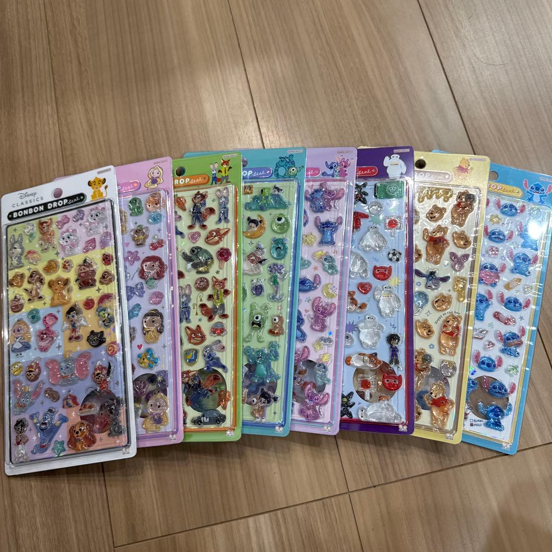 ディズニーボンボンドロップシール