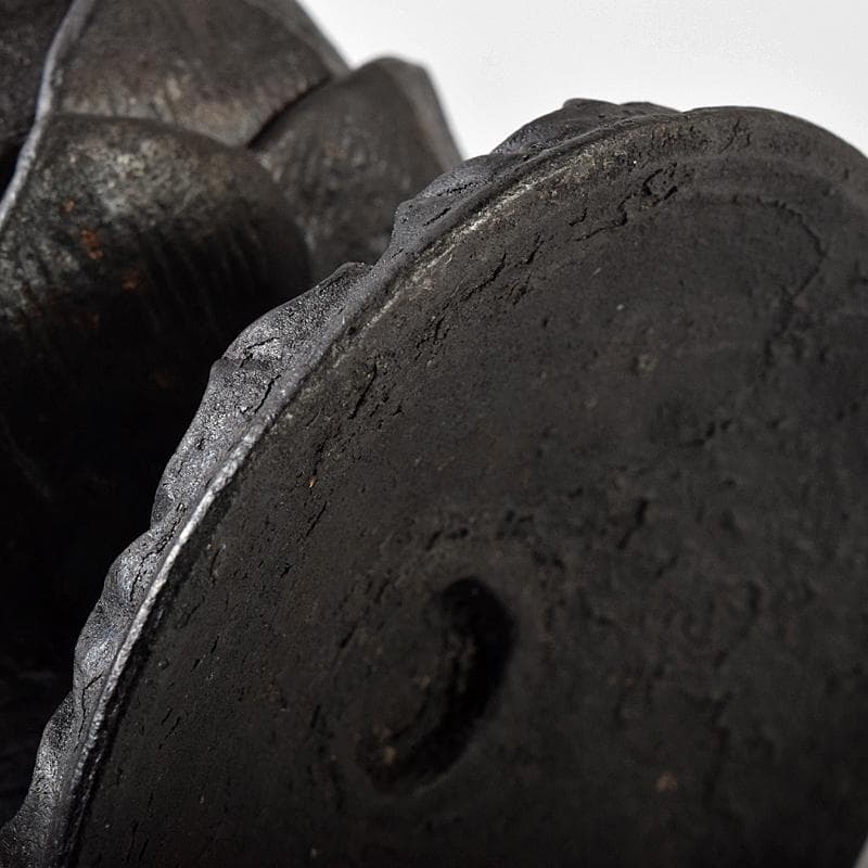 仏教美術　古銅　佛経筒　時代箱　M　R8290