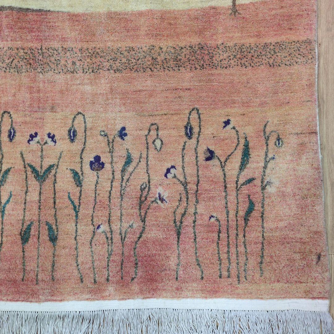 ペルシャ絨毯　ギャッベ　新品　190x135 cm 特別価格　40％引き‼