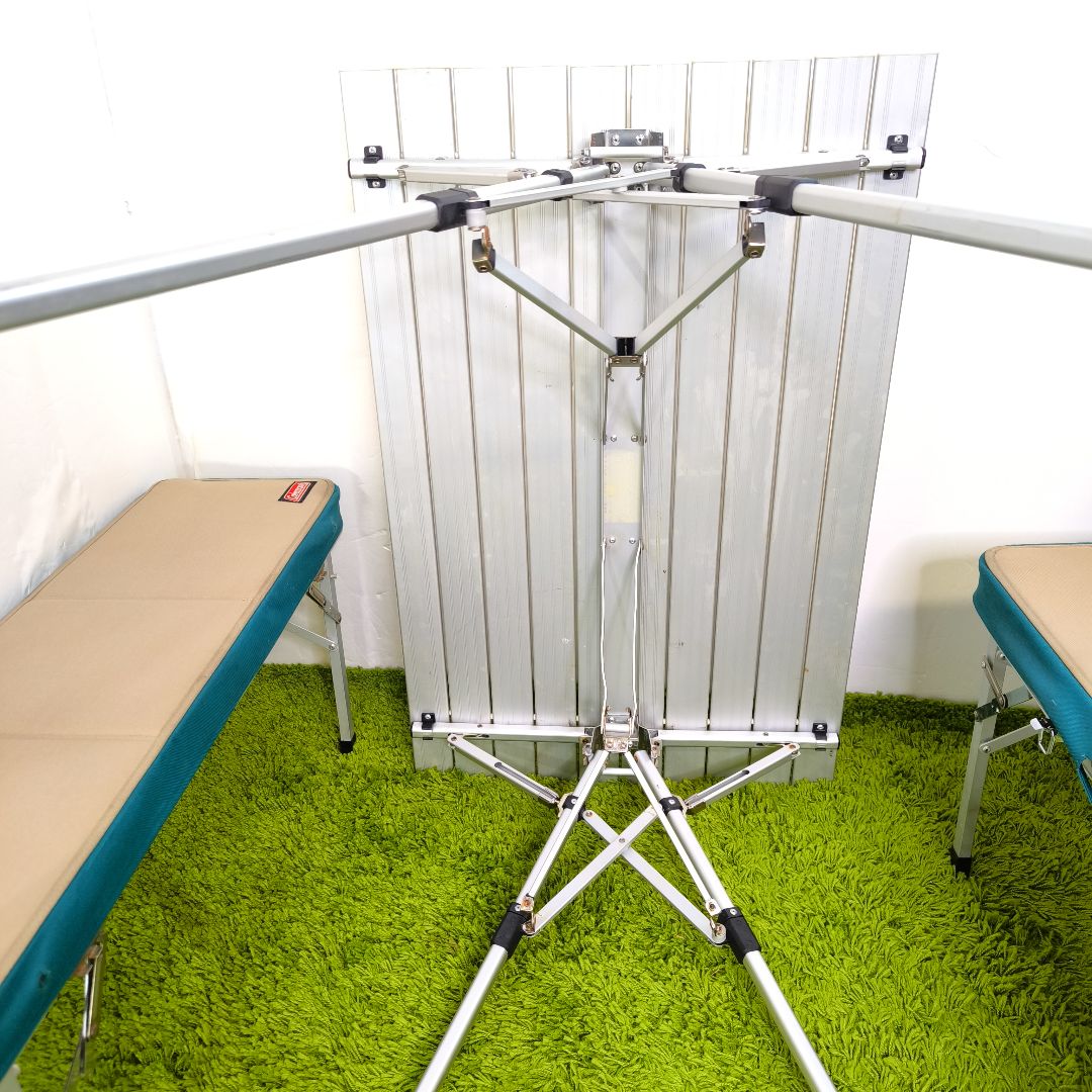 〈希少廃盤品〉コールマン ピクニックベンチセット170-7600テーブル折り畳み