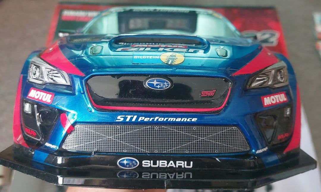 田宮 RCキット TT-02 スバルWRX STI NBRチャレンジ 説明書有り