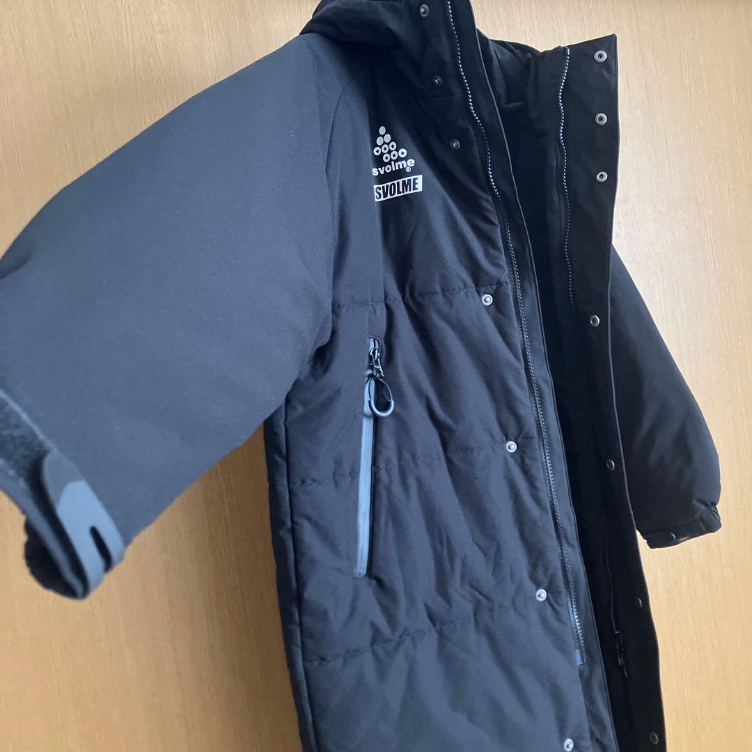 150〜160サイズ SVOLME 発熱中綿 ベンチコート ジュニア Jr