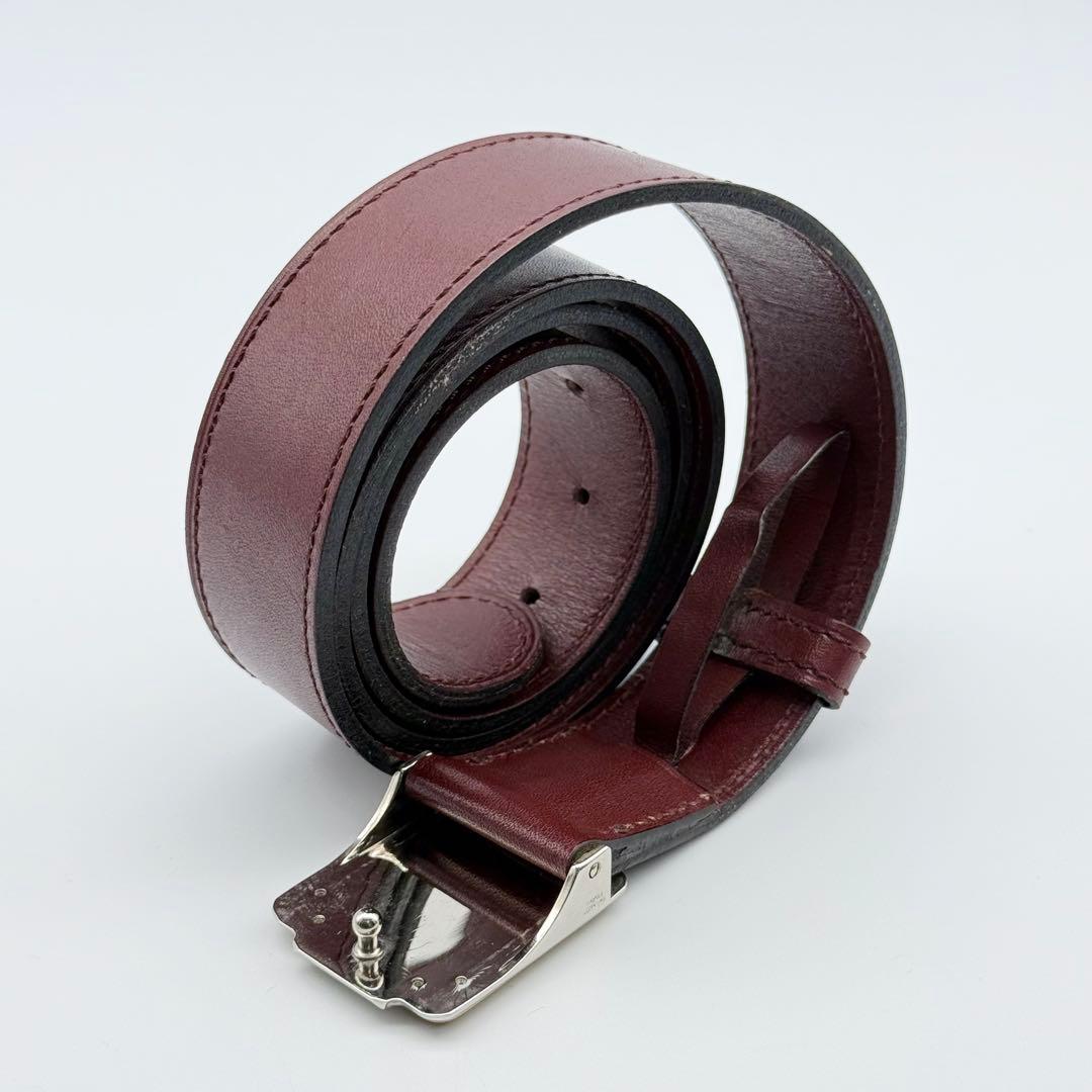 ✨美品✨Cartier マストライン ベルト 本革 箱付き 純正ベルト 男女兼用