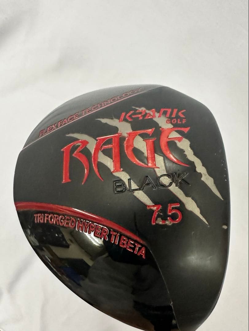 ドラコン用ドライバー 2本セット RAGE 7.5° / 6°