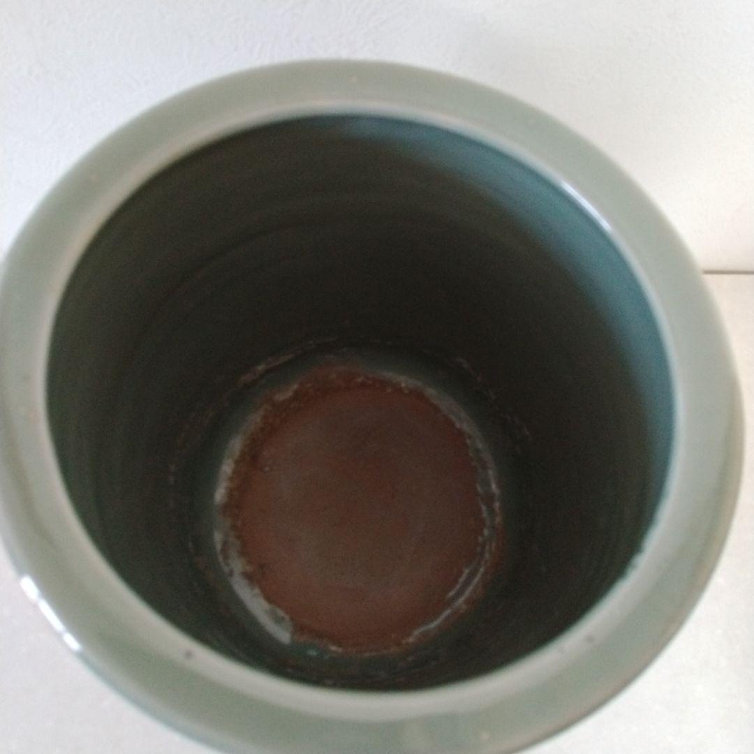 江戸後期 鍋島焼 青磁 獣面 手あぶり 火鉢 19世紀頃 磁器 古美術 骨董