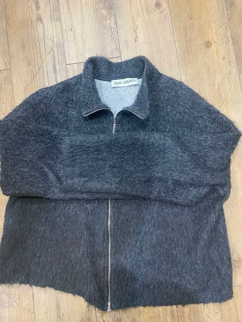 OUR LEGACY SHRUNKEN FULLZIP POLO サイズ46