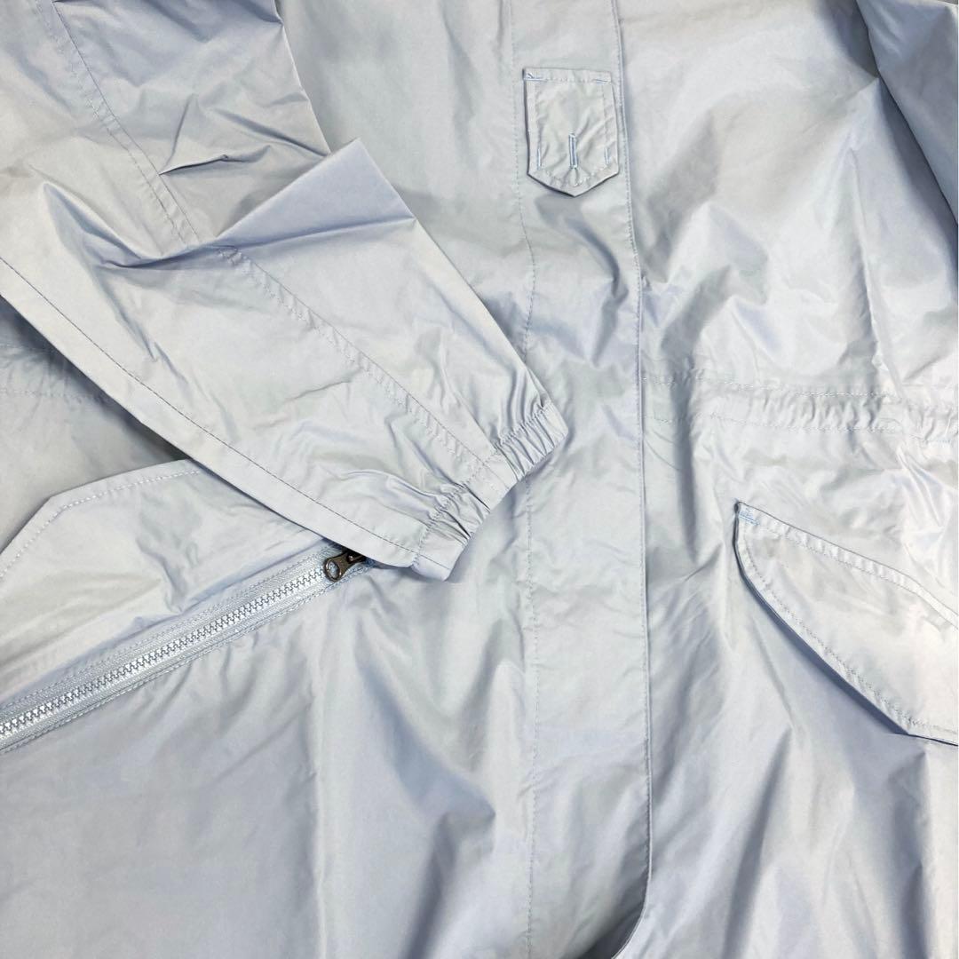 エーグル レインコート ロングフーデッド 透湿防水 防風 軽量 未使用