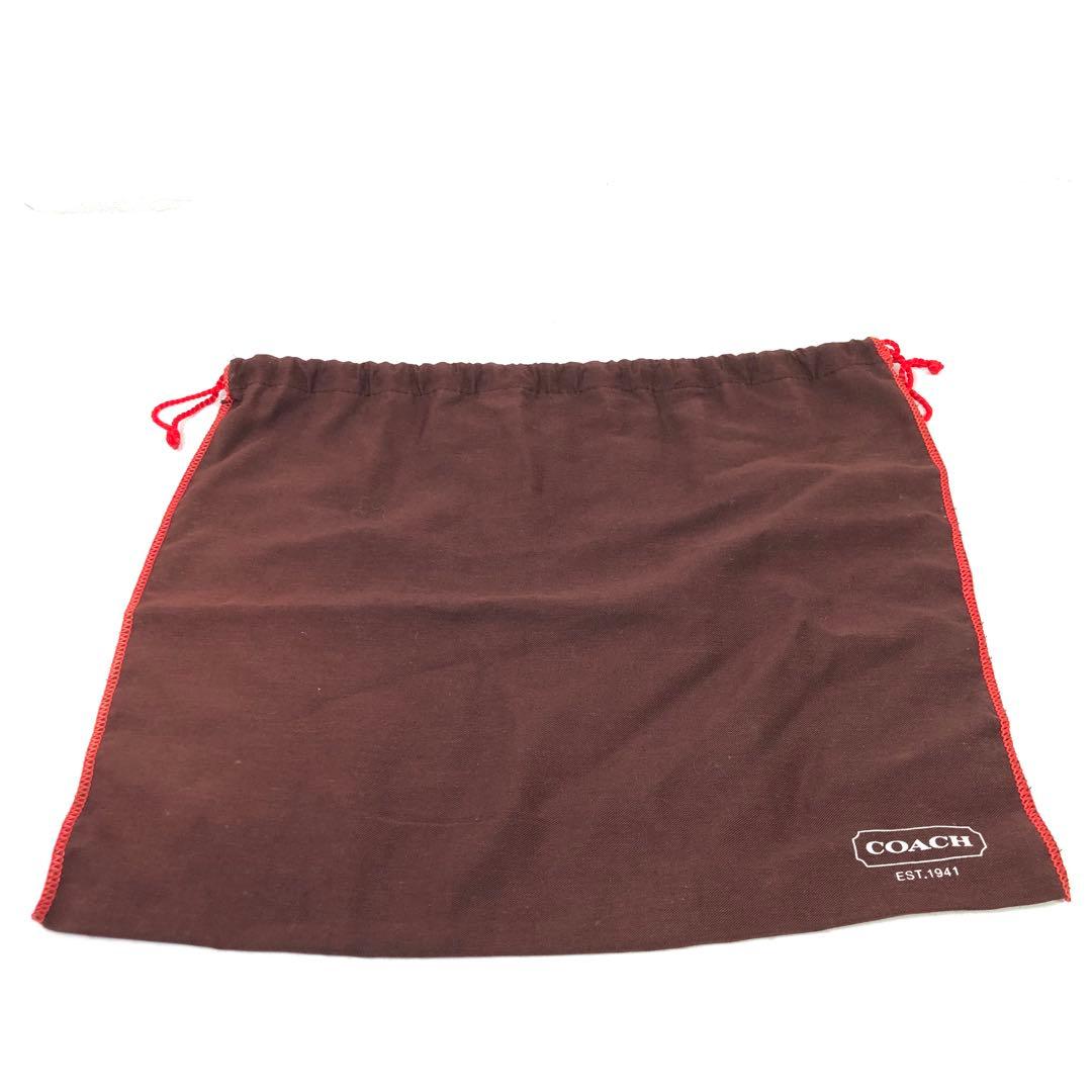 ☆美品☆ COACH コーチ ベロア生地 ワンショルダーバッグ ハンドバッグ