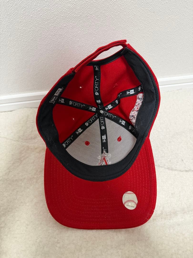 エンゼルス大谷翔平選手17 レッドキャップ 9FORTY