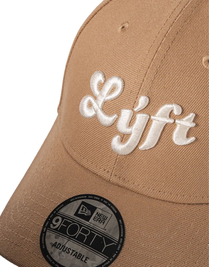 LYFT キャップ ベージュ / NEW ERA コラボ