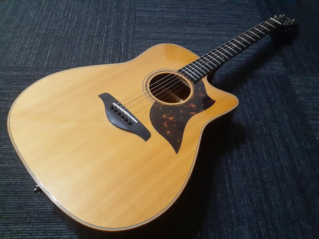 弦高調整済み YAMAHA オール単板 A3M SRT搭載 ケース/付属品あり