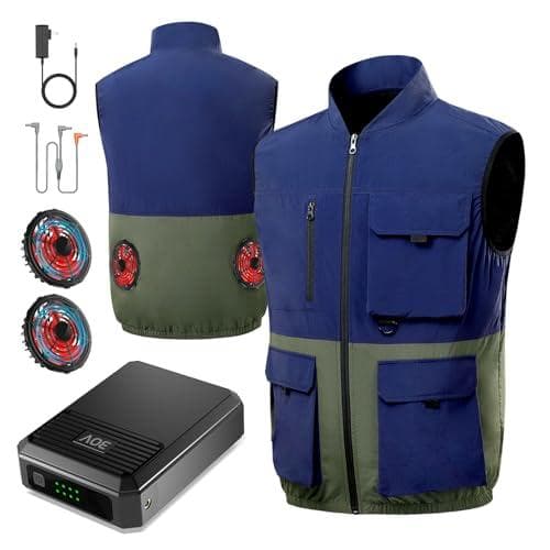 [AGGOZ] 空調作業服 バッテリーセット【2025最強爆風 30V超高出力A