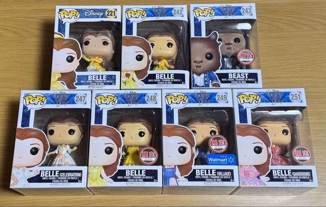 Beauty and the Beast POP！ Funko