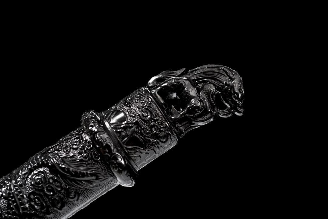 『ダークドラゴン剣』模造刀 居合刀 武士道 漢剣 手鍛造打