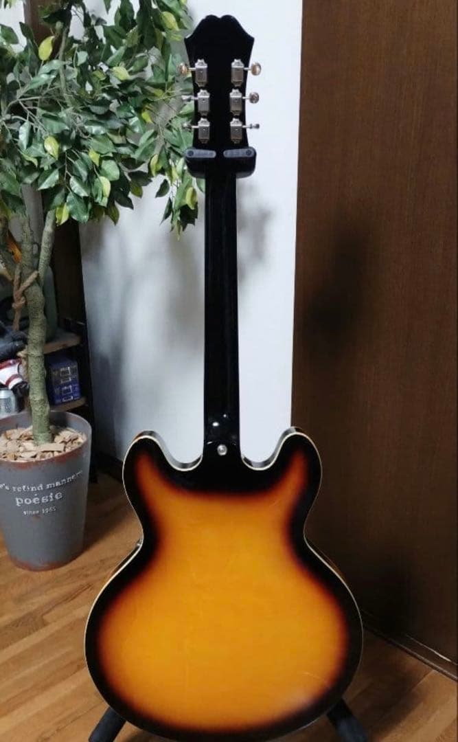 Epiphone Casino VS （トーンノブが外れやすくなってます）