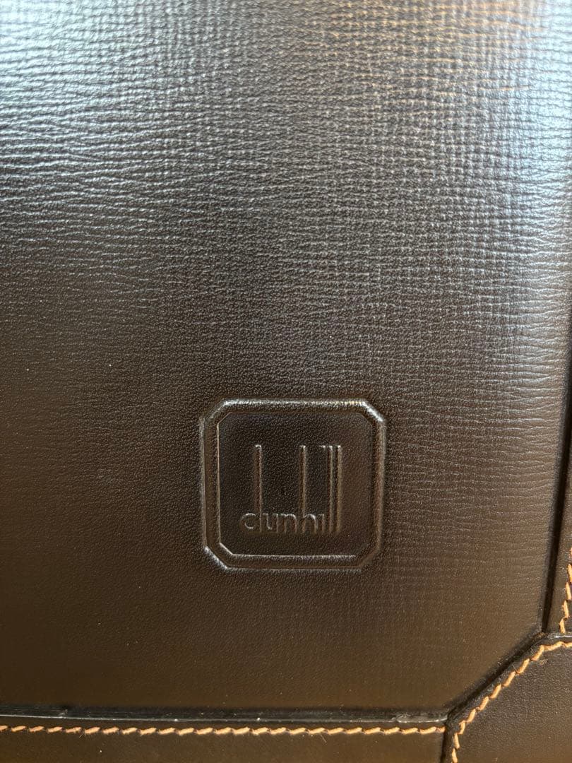 dunhill ダンヒル アタッシュケース ダイヤルロック レザー 黒