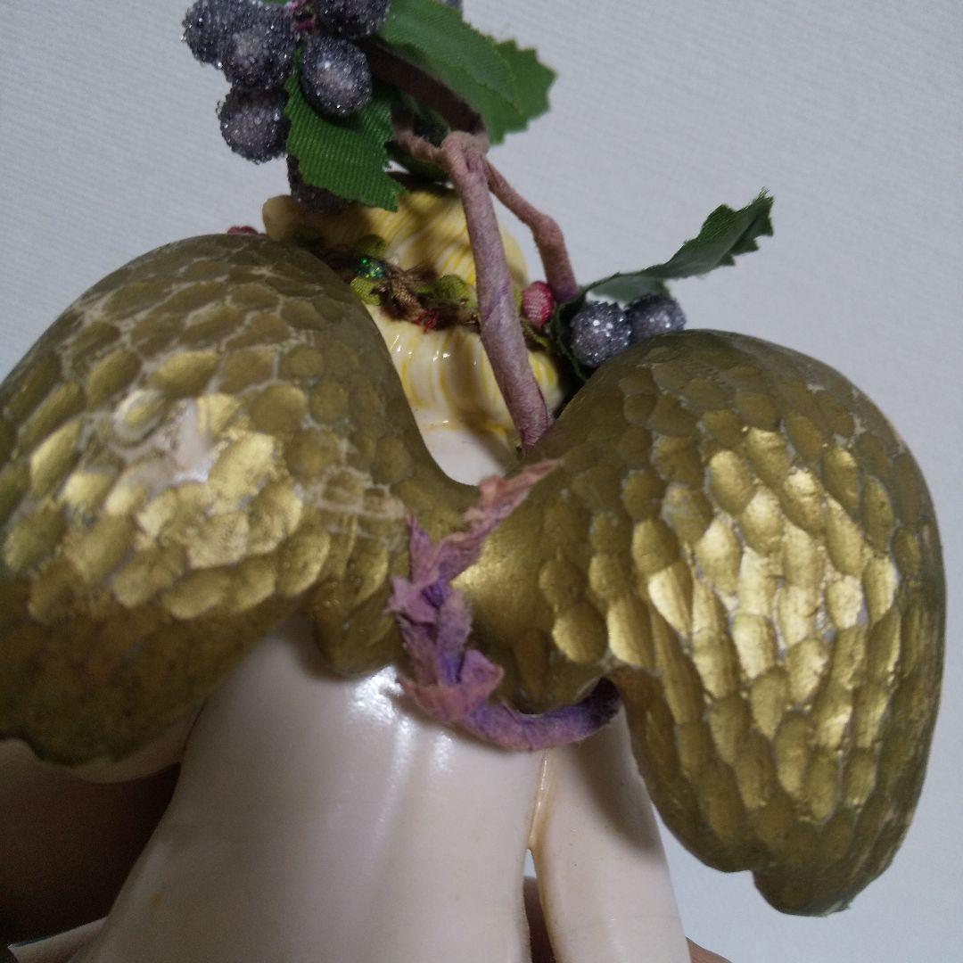 ミハエルネグリン 天使 エンジェル 置物 レア アンティーク風