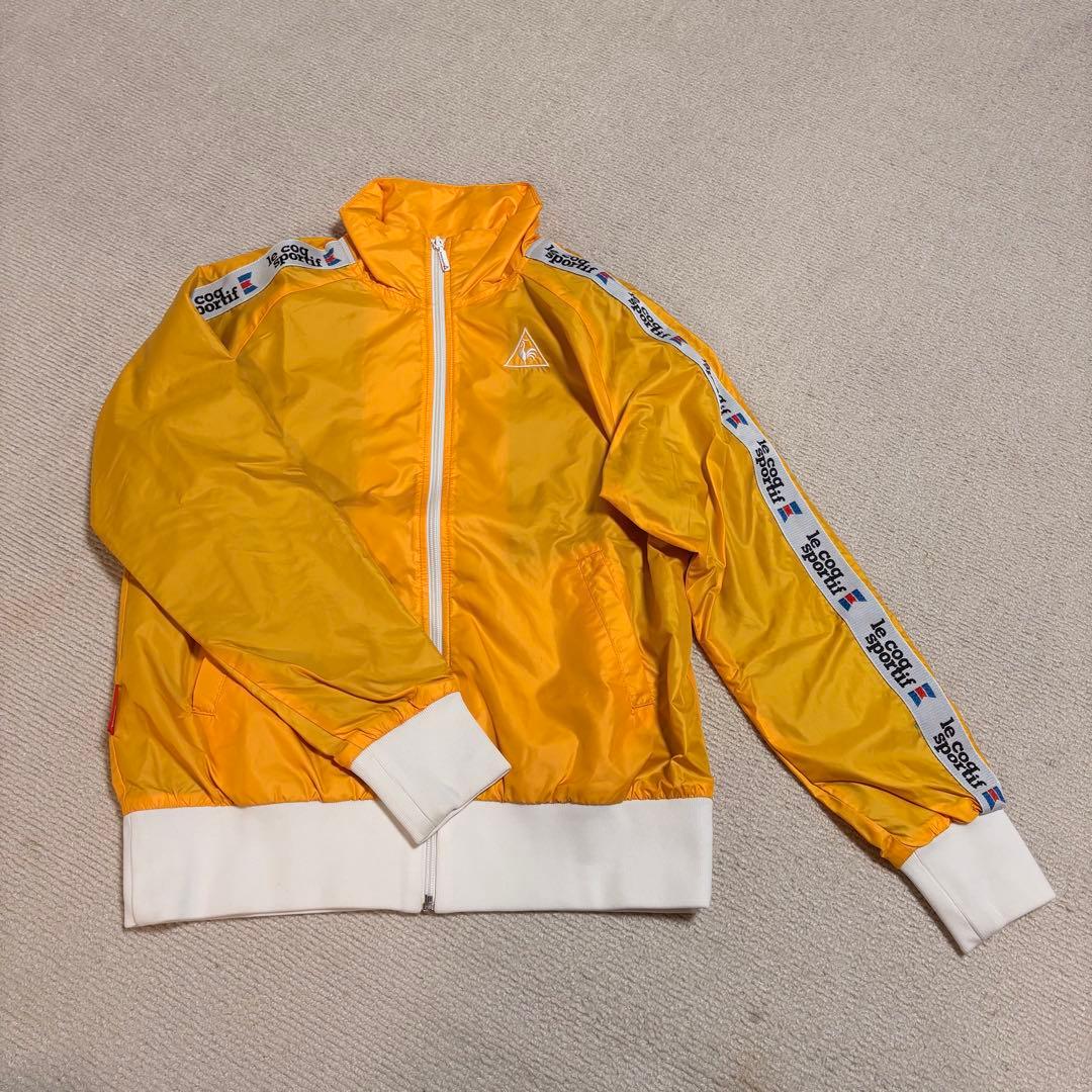le coq sportif ルコックイエロー ジップアップジャケットレディース