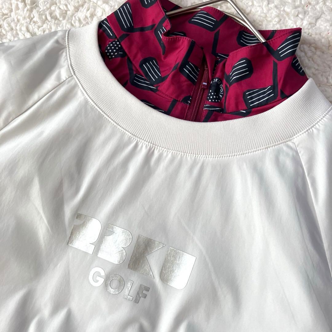 美品 23区GOLF 高機能 【撥水/防風/ストレッチ】ツイン スニードジャック