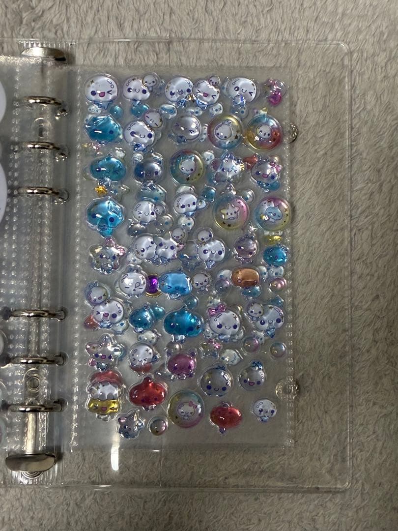 【値引きOK】正規品✨シール帳完成品　 A6サイズ　ボンボンドロップシール