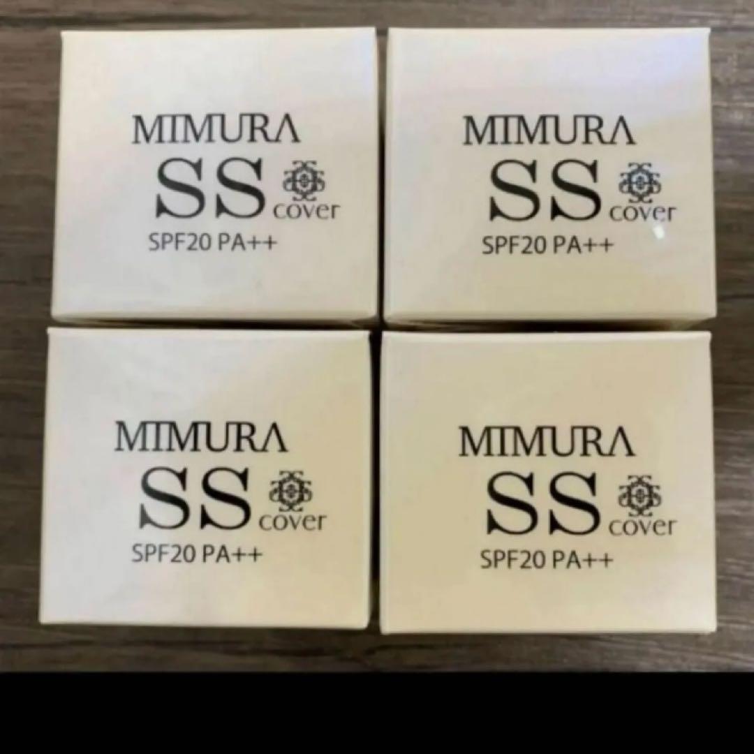 MIMURA ミムラ　スムーススキンカバー 20g X４個　クリーム SPF20