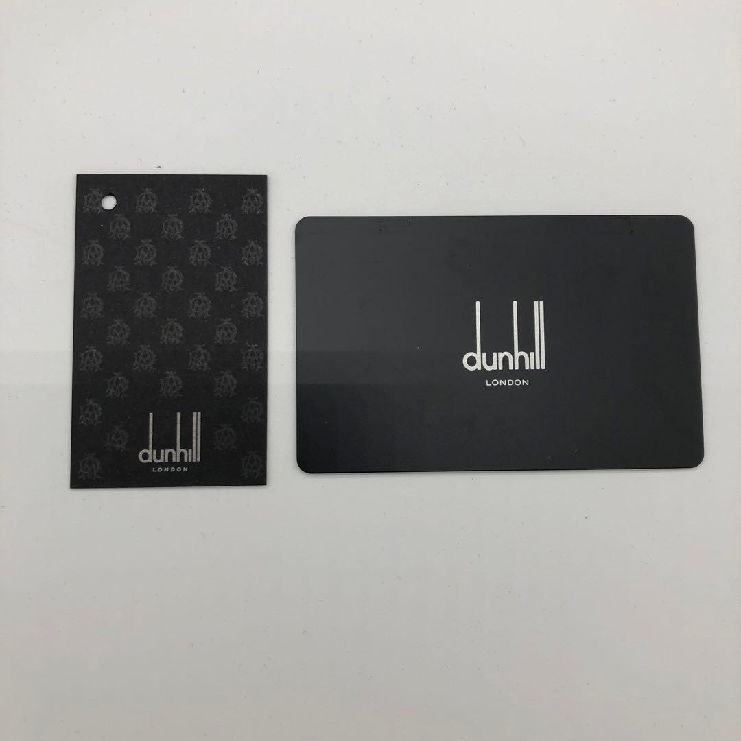 【新品未使用品】dunhill ブラックレザー名刺入れ