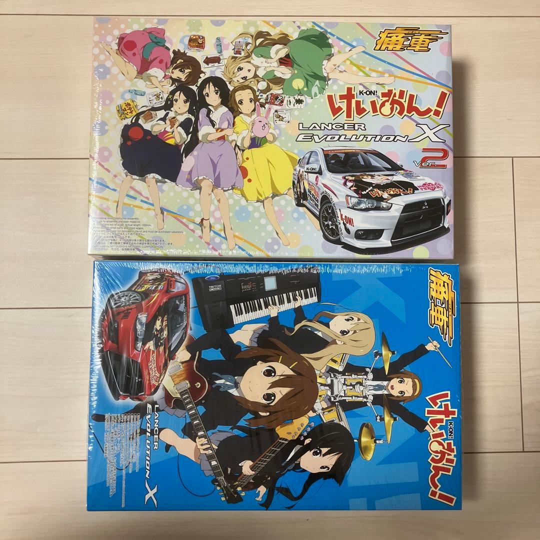 アオシマ　けいおん! ランエボX 痛車