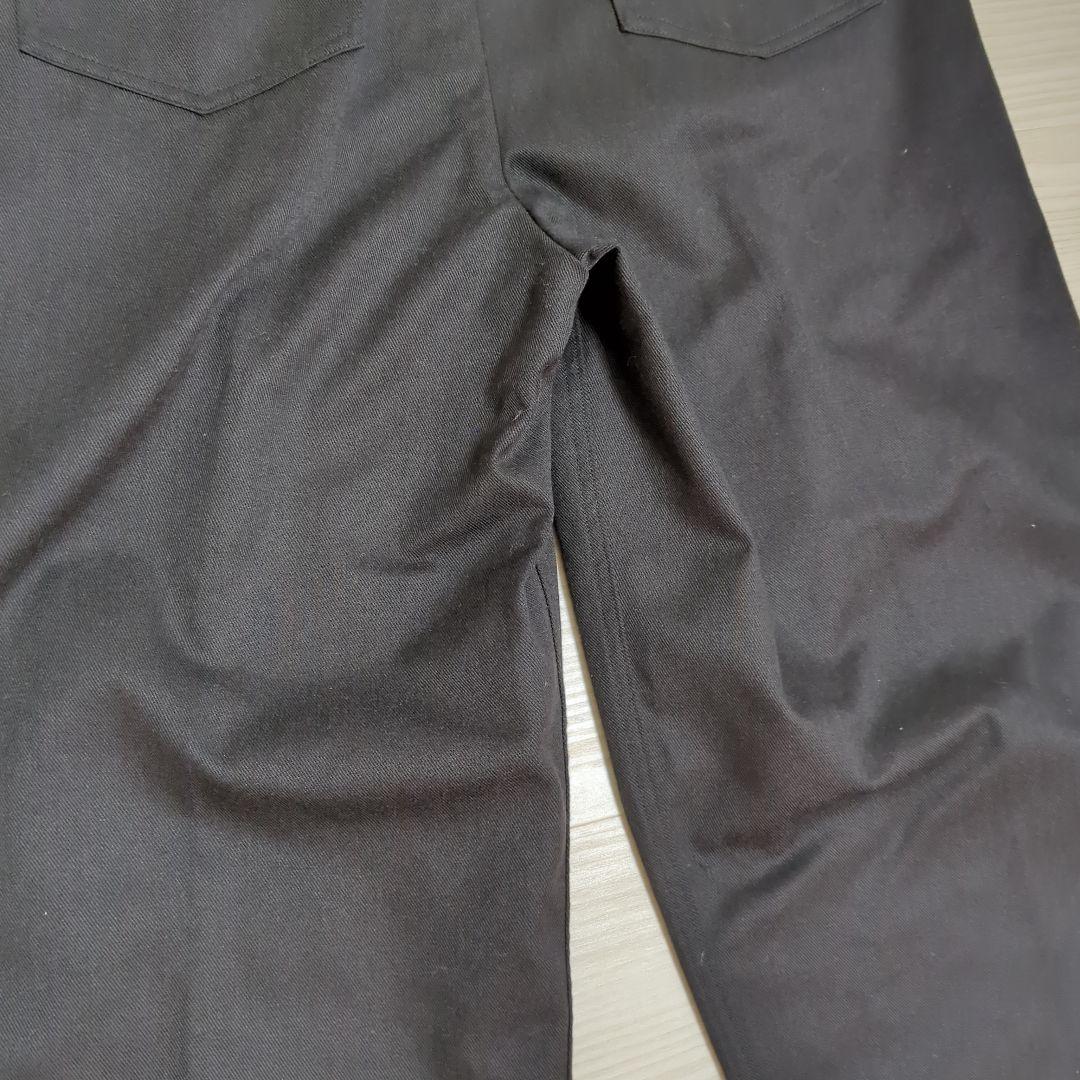 saby　タック バギー オーバーオール スタプレツイル　ブラック