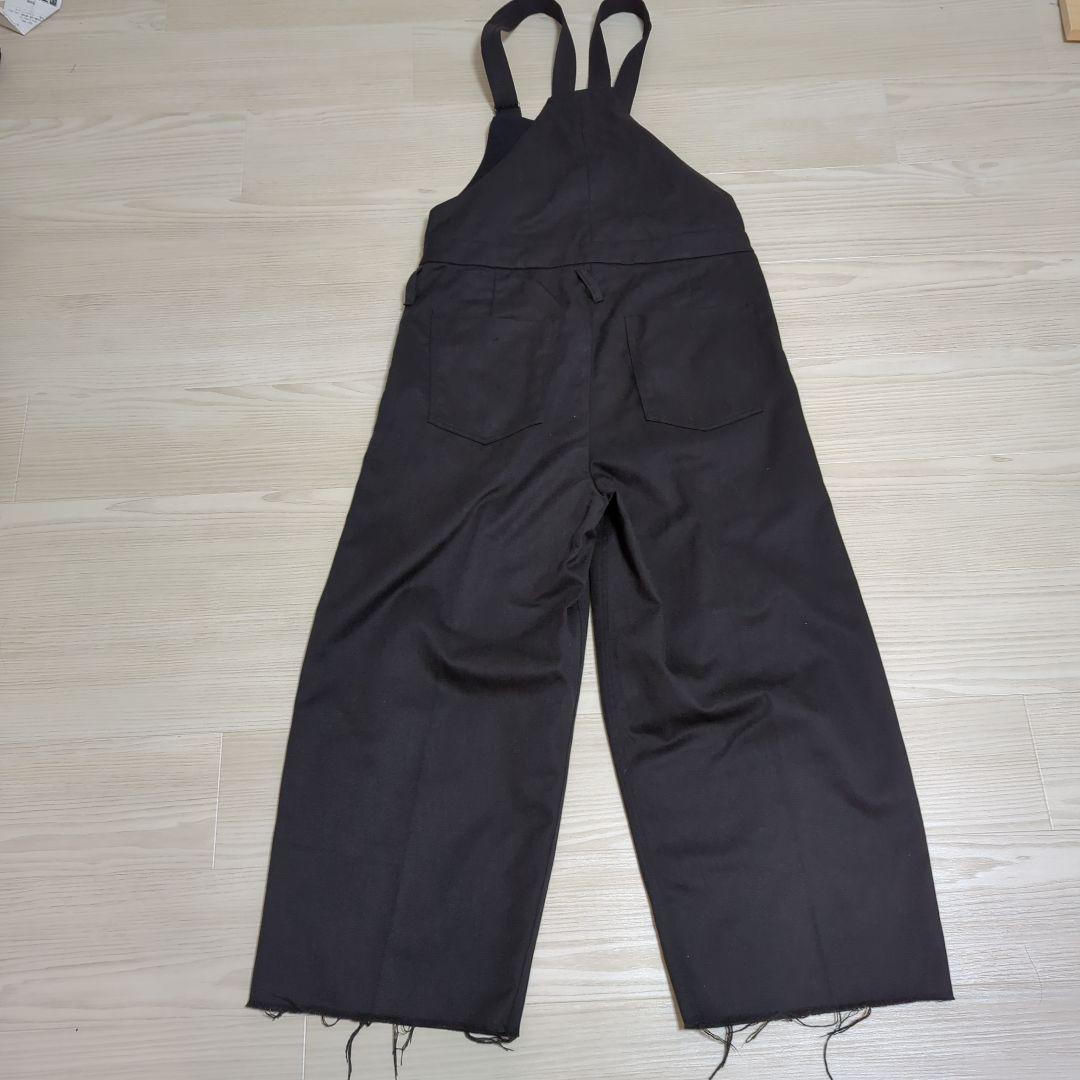 saby　タック バギー オーバーオール スタプレツイル　ブラック